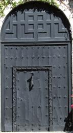 Pyrenees Mountains door.